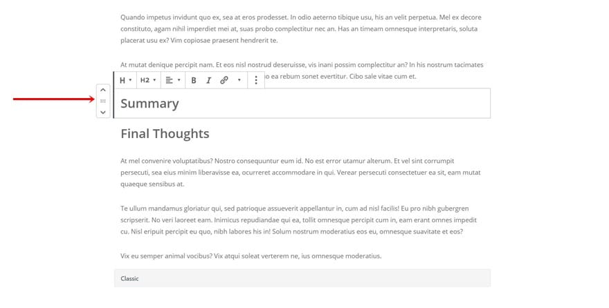 Ajouter un titre module texte gutenberg Ajouter un titre module texte gutenberg