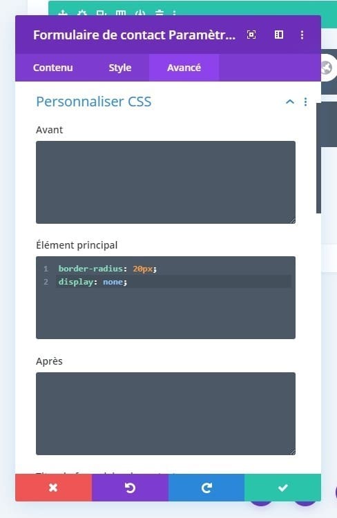 Style css module divi Style css module divi