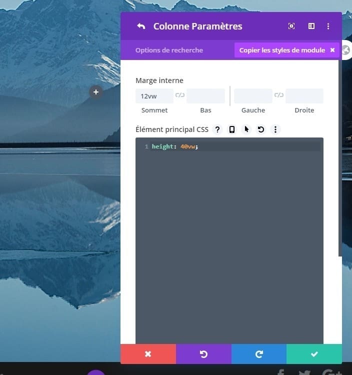 Style module divi Style module divi