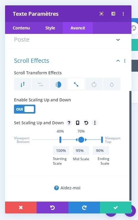 Texte animation divi Texte animation divi