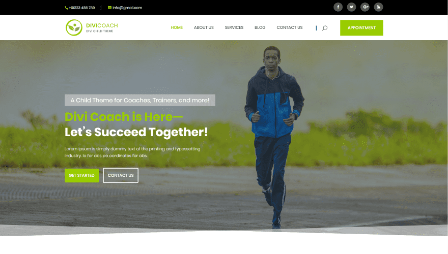 Divi coach child theme Divi coach child theme