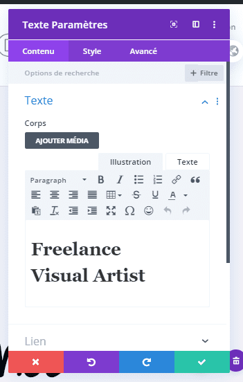 Freelance assistance divi Freelance assistance divi