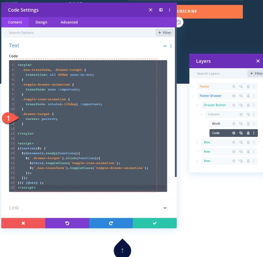 Ajouter module code divi Ajouter module code divi