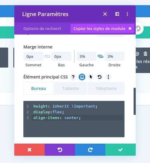 Ajouter un code css Ajouter un code css