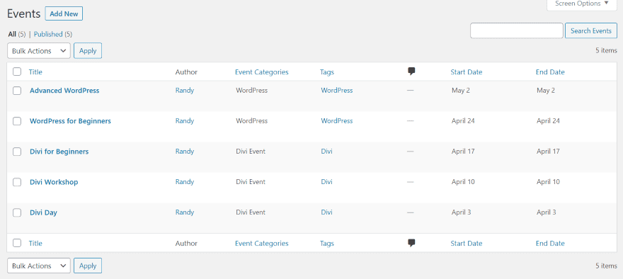Configuration event calendar plugin wordpress Configuration event calendar plugin wordpress