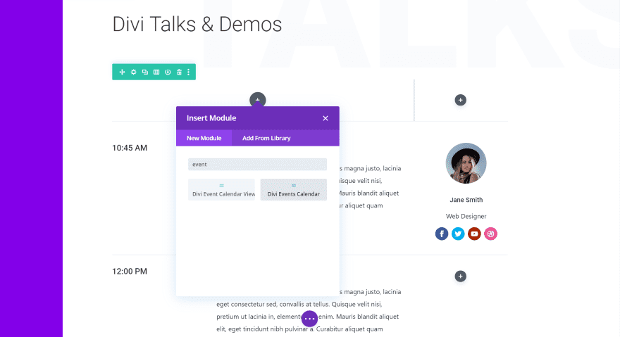 Event calendar module divi Event calendar module divi