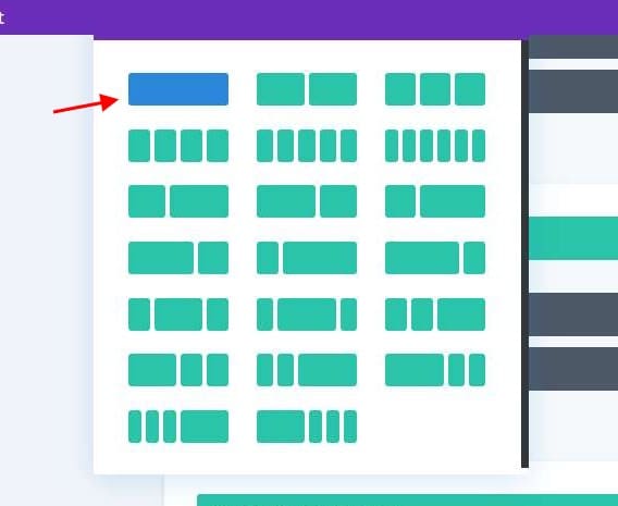 Selection mise en page divi Selection mise en page divi
