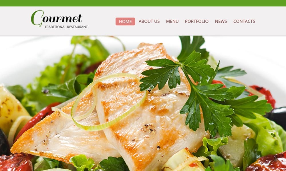 51639 big Modèle HTML gratuit - Restaurant