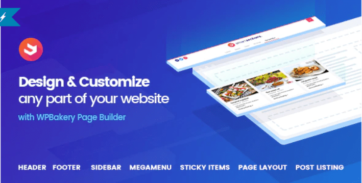 Smart sections theme builder wpbakery plugins wordpress booster pieds de page