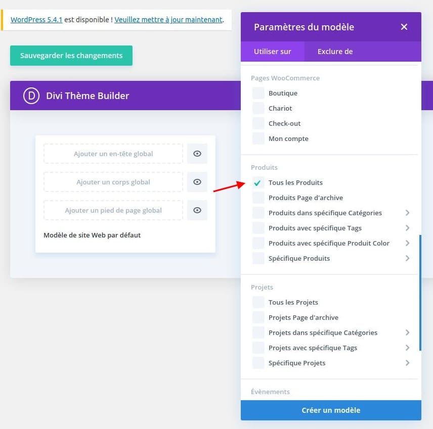 Ajouter tous les produits woocommerce Ajouter tous les produits woocommerce