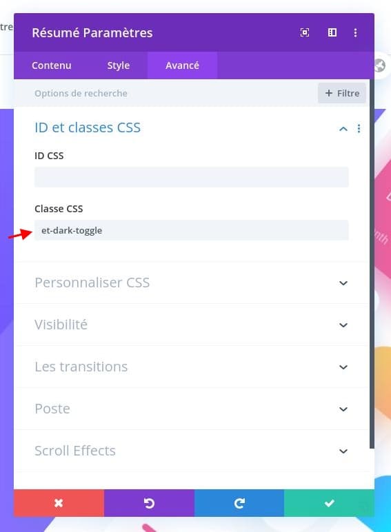 Code css divi Code css divi