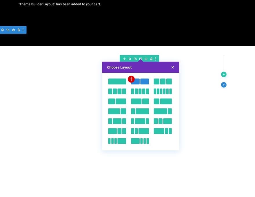 Configuration style ligne divi Configuration style ligne divi