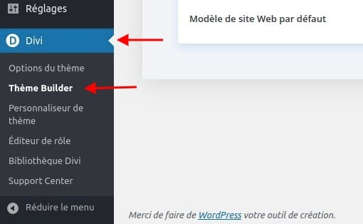 Divi builder Divi builder