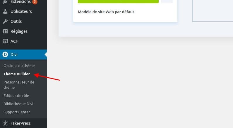Divi theme builder Divi theme builder