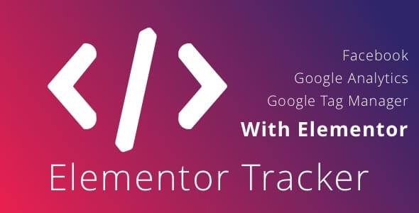 Elementor tracker