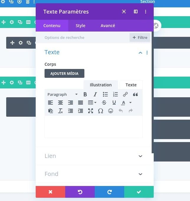 Module texte divi Module texte divi