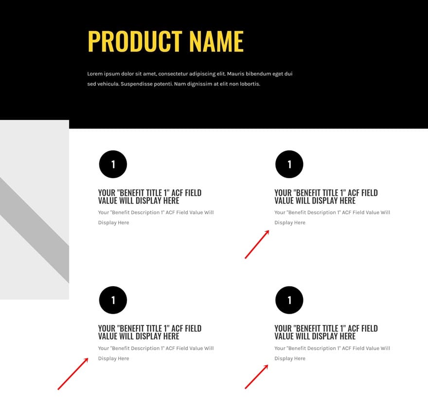 Nom produit divi section Nom produit divi section