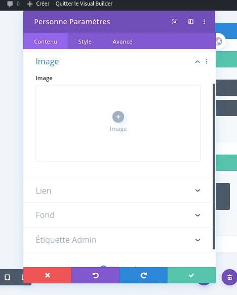 Retirer image divi Retirer image divi
