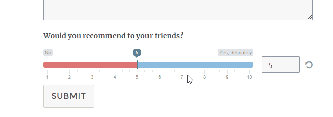 Range slider blogpascher
