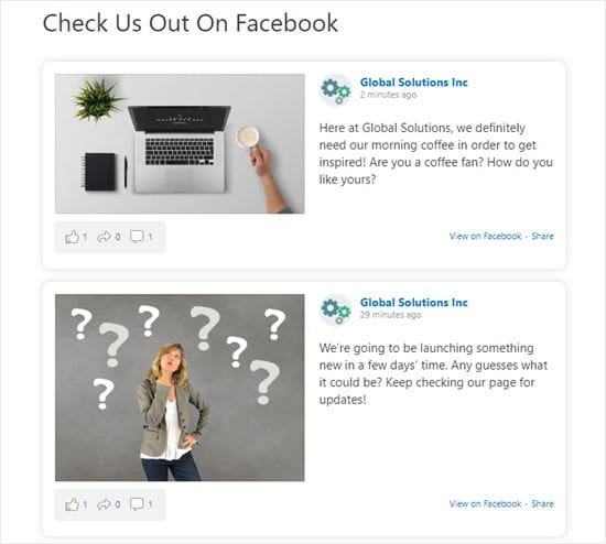 Comment afficher timeline facebook wordpress blogpascher6