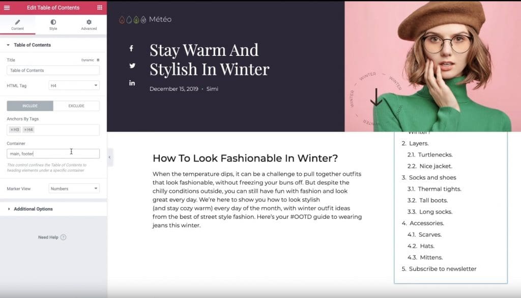 Comment ajouter table matieres wordpress elementor blogpascher 2 Comment ajouter table matieres wordpress elementor blogpascher 2