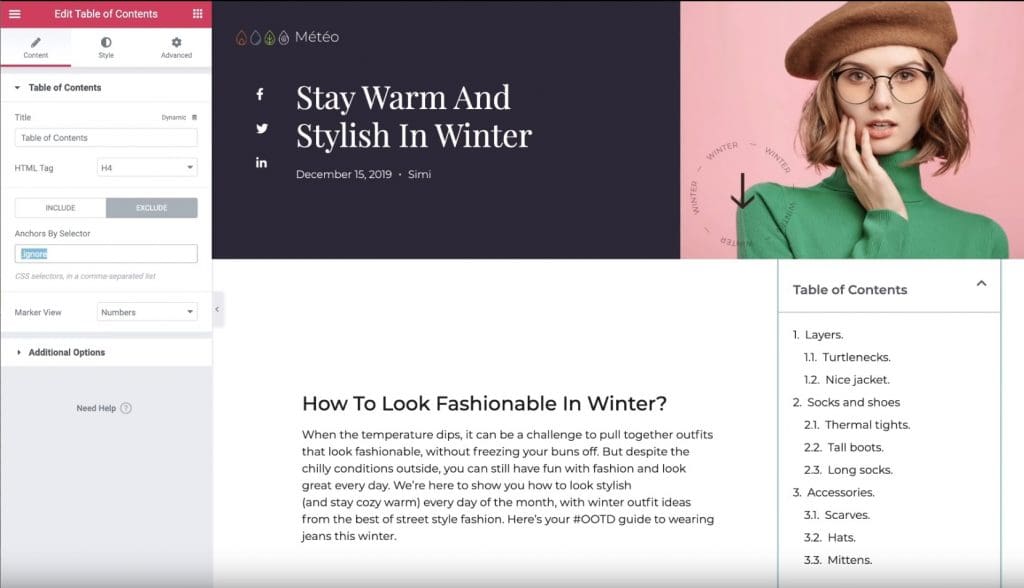 Comment ajouter table matieres wordpress elementor blogpascher 3 Comment ajouter table matieres wordpress elementor blogpascher 3