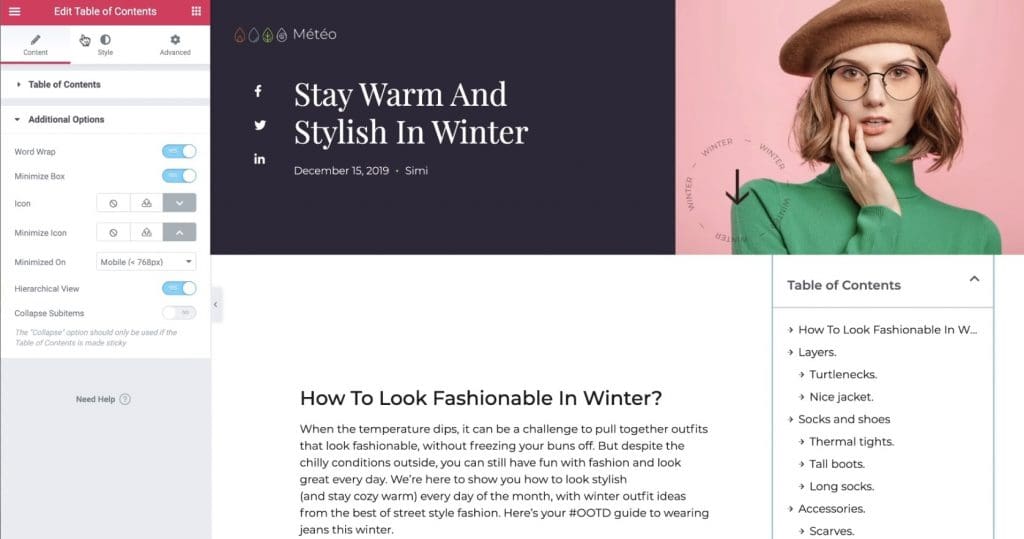 Comment ajouter table matieres wordpress elementor blogpascher 4 Comment ajouter table matieres wordpress elementor blogpascher 4