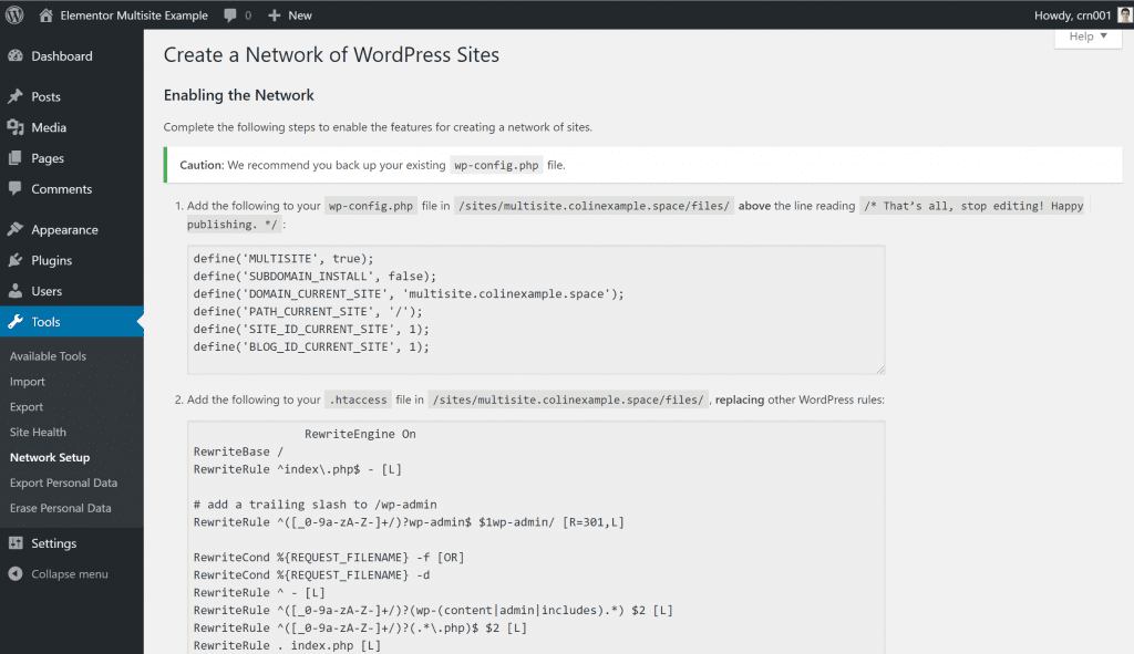 Comment configurer reseau multisite wordpress extrait code blogpascher Comment configurer reseau multisite wordpress extrait code blogpascher
