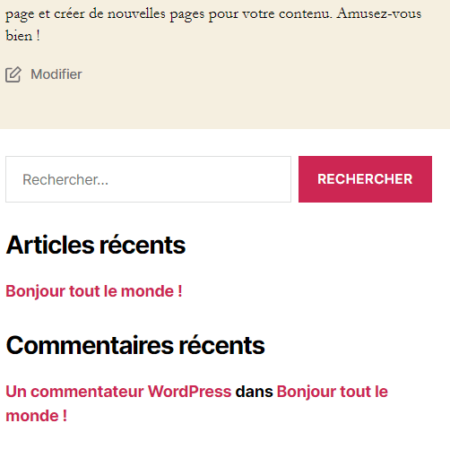Comment masquer widget wordpress blogpascher 7