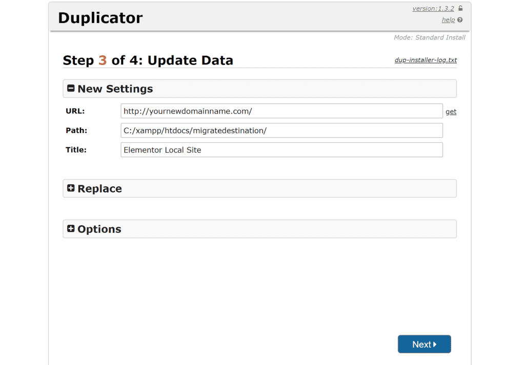Comment migrer site web wordpress elementor installer 3 migrer un site web