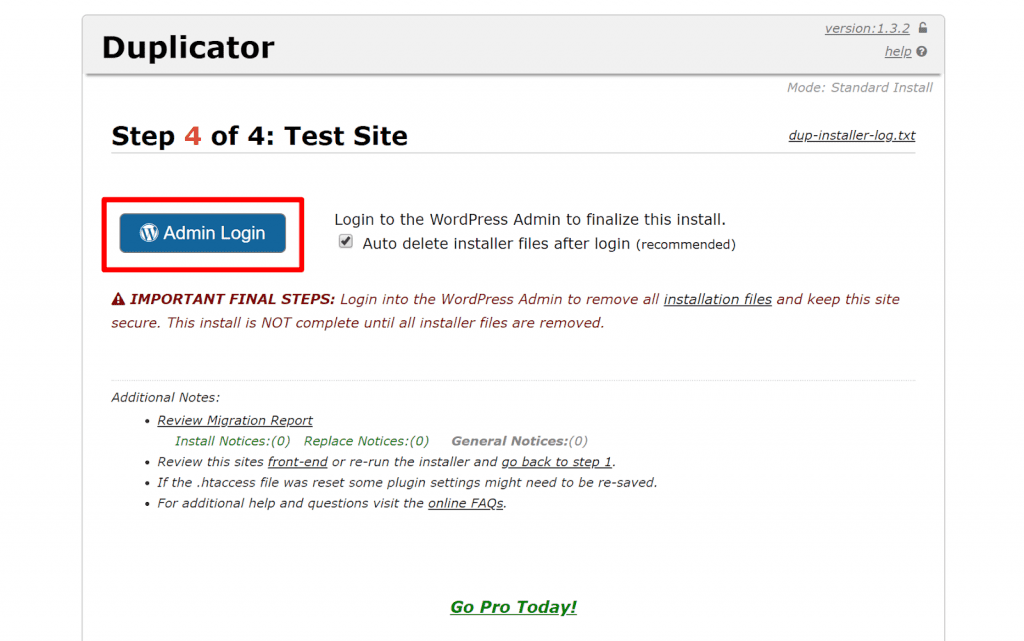 Comment migrer site web wordpress elementor installer 4 migrer un site web