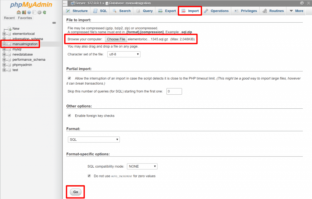 Comment migrer site web wordpress elementor installer 8