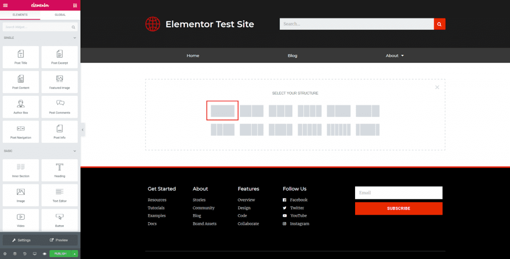 Comment personnaliser theme wordpress elementor entete template 17