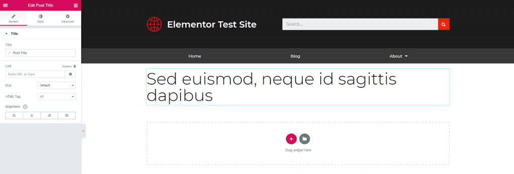 Comment personnaliser theme wordpress elementor entete template 18