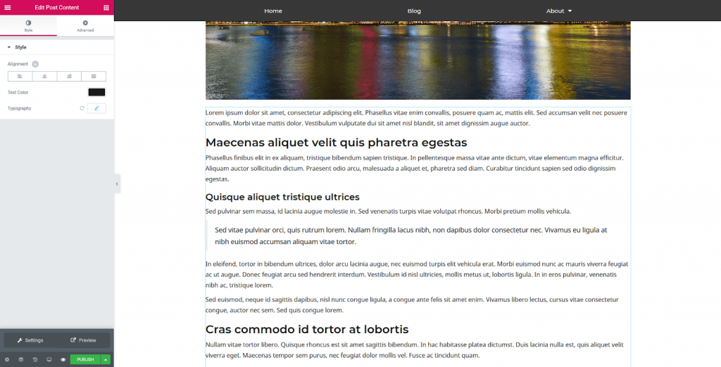 Comment personnaliser theme wordpress elementor entete template 24