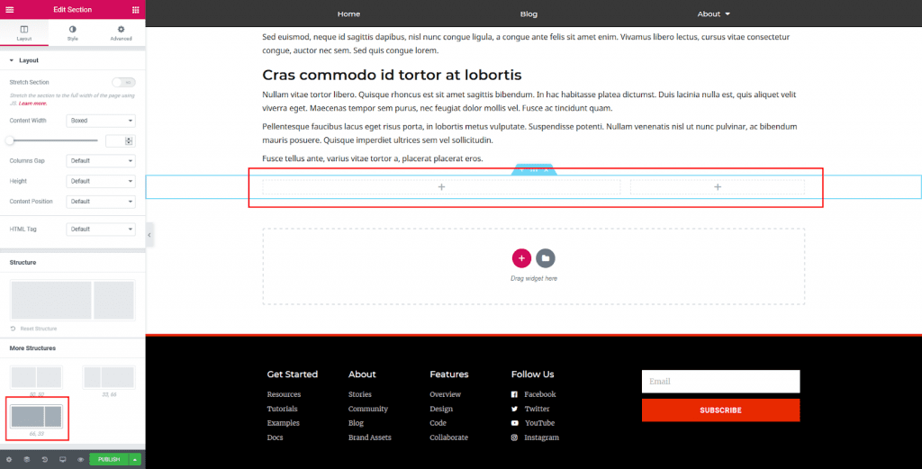 Comment personnaliser theme wordpress elementor entete template 25