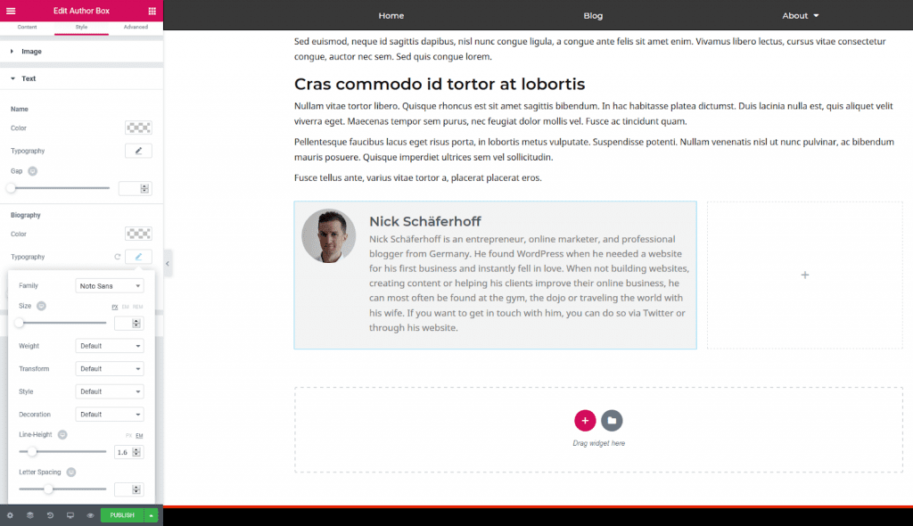 Comment personnaliser theme wordpress elementor entete template 26