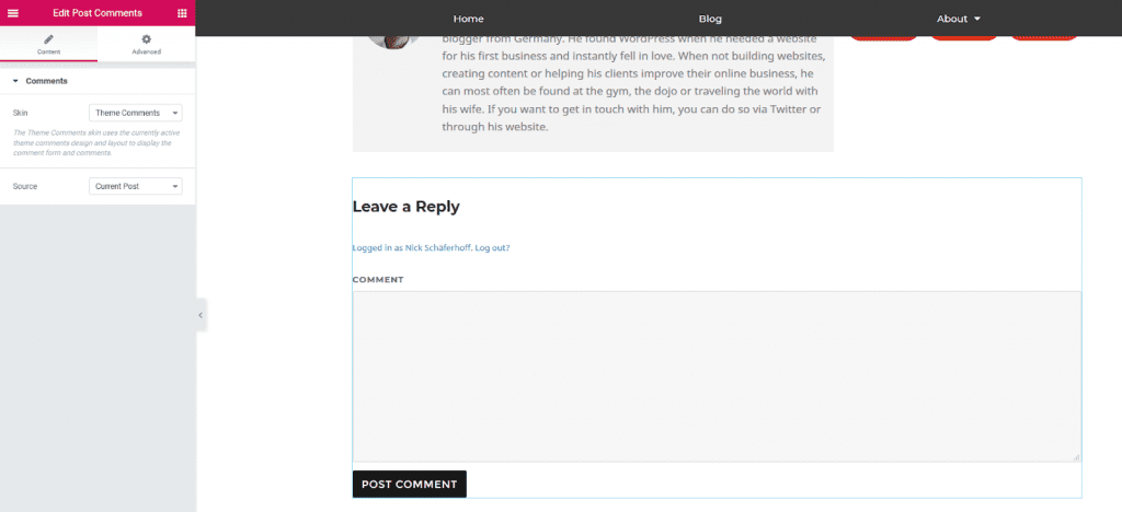 Comment personnaliser theme wordpress elementor entete template 28
