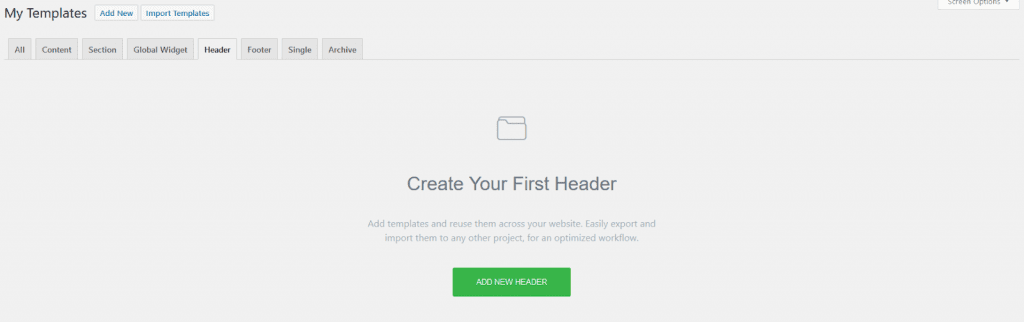Comment personnaliser theme wordpress elementor entete template 3