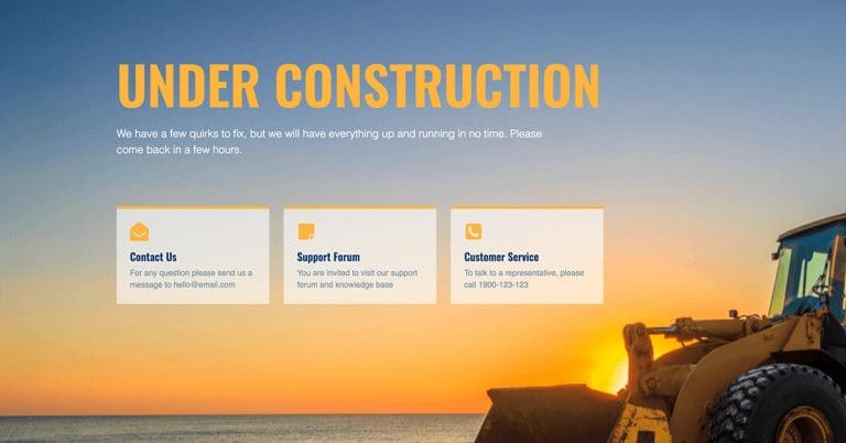 Mode maintenance wordpress explication comment utiliser 7 Mode maintenance wordpress explication comment utiliser 7