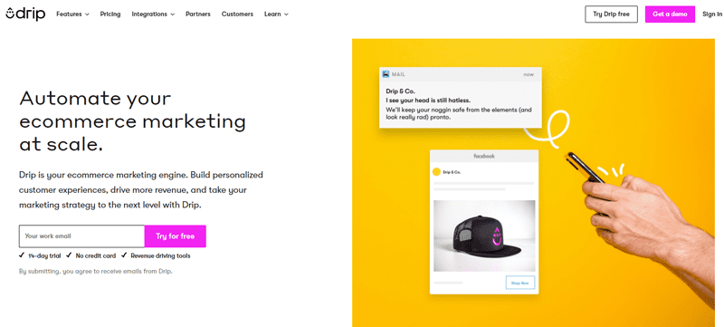 Outils automatisation marketing petites entreprises drip blogpascher