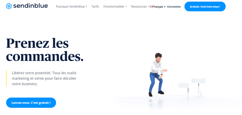 Outils automatisation marketing petites entreprises sendinblue blogpascher