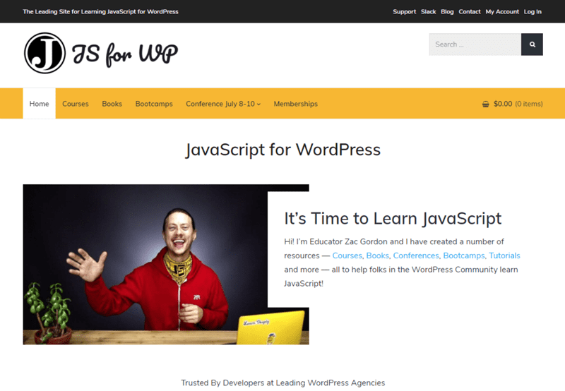 Ressources utiles developpeurs javascript for wordpress blogpascher