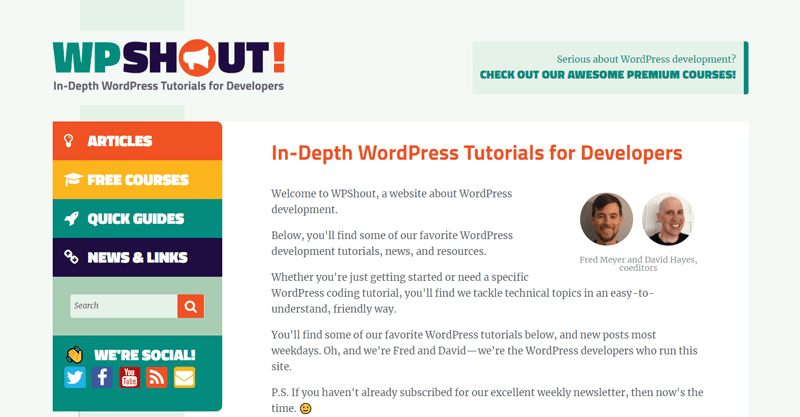 Ressources utiles developpeurs wpshout blogpascher