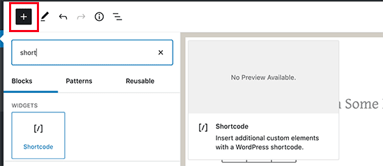 Shortcode bloc blogpascher Shortcode bloc blogpascher