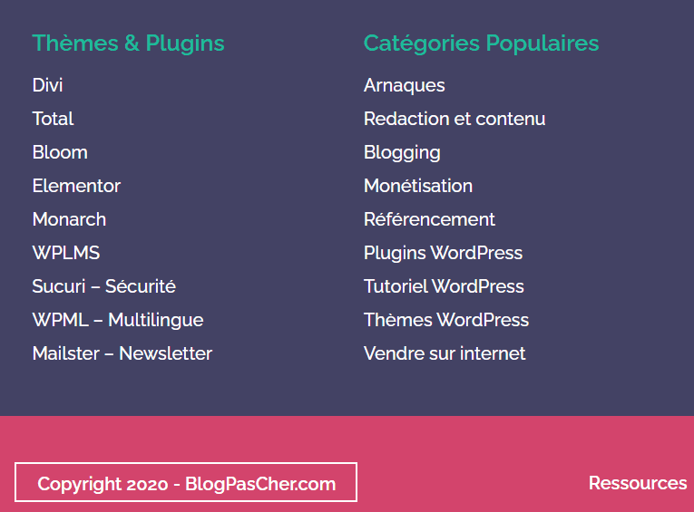 Copyright blogpascher