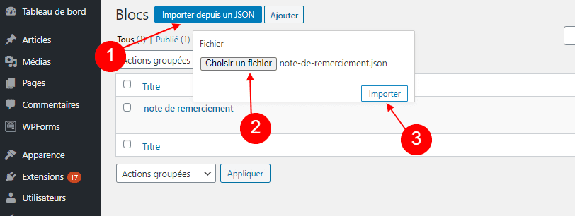 Importer bloc reutilisable blogpascher 3
