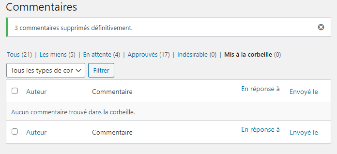 Moderation commentaire en attente blogpascher 4