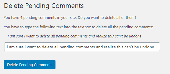 Moderation commentaire en attente blogpascher 6