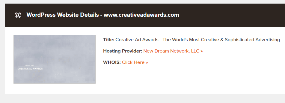 outils de detection de thème WordPress